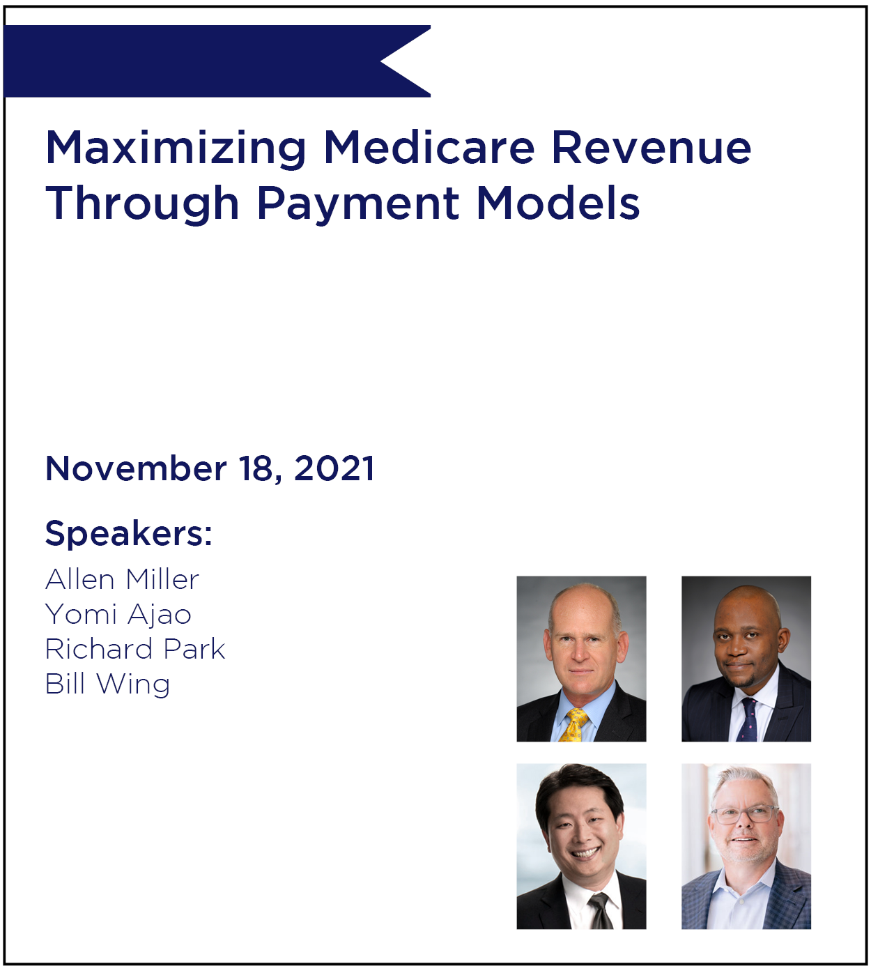 Maximizing Medicare Revenue Through Payment Models